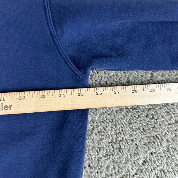 Carhartt Sweatshirt Mens Large Blue Loose Fit Midweight Crewneck Pullover - Picture 11 of 12